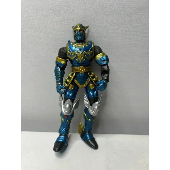 1998 Mystic Knights Tir Na Nog Battle Fury Ivar Toy Action Figure Bandai - Picture 2 of 3